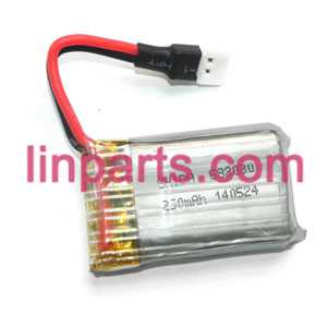 LinParts.com - Attop toys YD UFO Quadcopter YD-928 Spare Parts: battery 3.7V 250mAh