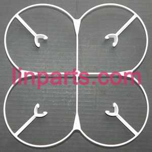 LinParts.com - Attop toys YD UFO Quadcopter YD-928 Spare Parts: protection set(White)