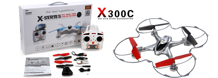 LinParts.com - Holy Stone X300C FPV RC Quadcopter
