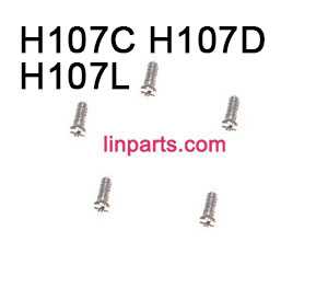 LinParts.com - Hubsan X4 H107C H107C+ H107D H107D+ H107L Quadcopter Spare Parts: screws pack set [H107C H107D H107L]