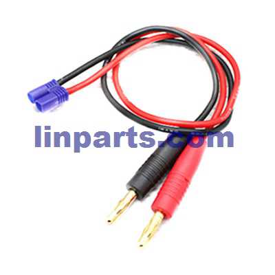 LinParts.com - Hubsan X4 FPV Brushless H501S RC Quadcopter Spare Parts: EC2 To Banana Plug Charge Lead Adapter