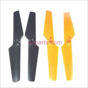 LinParts.com - JXD 380 Spare Parts: Blades(Black A&B/Yellow A&B)