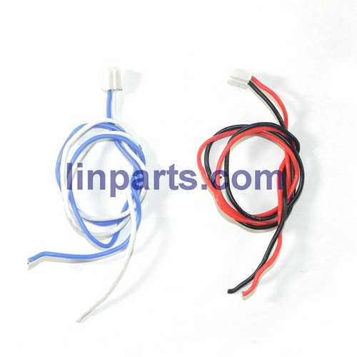 LinParts.com - JXD JD 391V 391W 391 RC Quadcopter with camera 6-Axis Gyro system 2.4G 6-Axis Quadcopter Spare Parts: Motor wire plug(2 pcs)