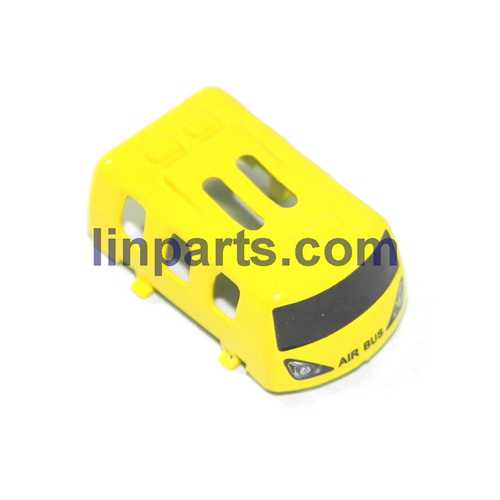LinParts.com - JXD JD 395 Smallest RC Toy Mini Quadcopter Air bus 6-Axis Nano RC Quadcopter RTF Spare Parts: Body cover (Yellow)