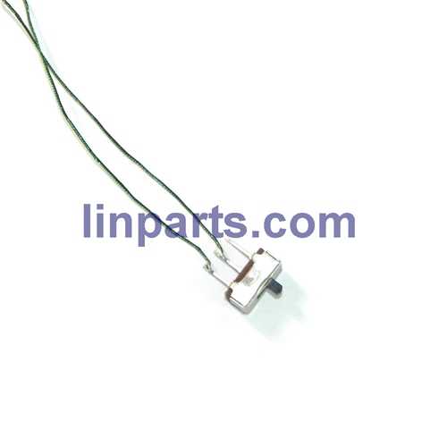 LinParts.com - JXD JD 398 2.4G 4CH RC Quadcopter With Round Strobe light Spare Parts: ON/OFF switch wire