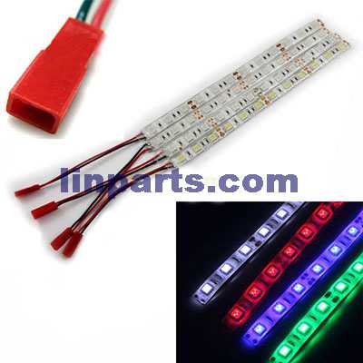 LinParts.com - RC Quadcopter Night Flying Waterproof LED Light Strips【4 PCS】Output voltage: 12V