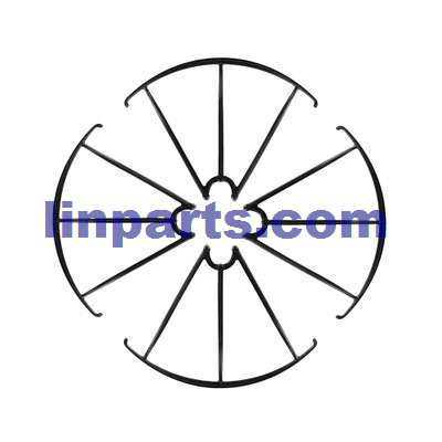 LinParts.com - SJ R/C X300-1 X300-1C X300-1CW RC Quadcopter Spare Parts: Protection frame[Black]