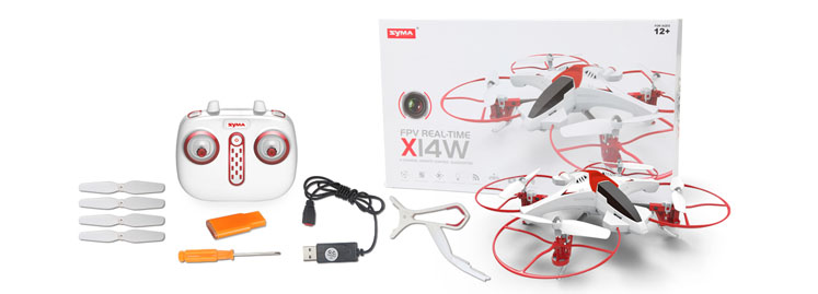 LinParts.com - Syma X14W RC Quadcopter
