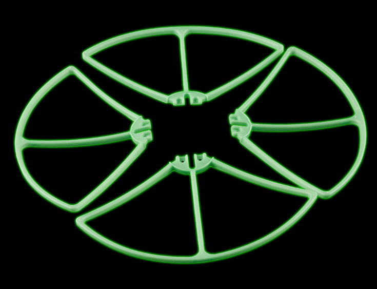 LinParts.com - SYMA X8C Quadcopter Spare Parts: Outer frame(noctilucent)