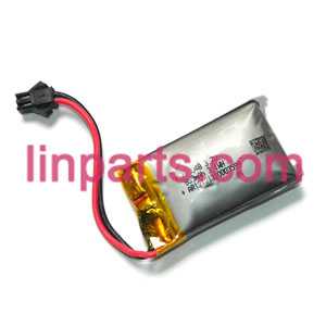 LinParts.com - SKY STAR MODEL Tian Xiang RC Helicopter TX 9009 Spare Parts: battery (3.7V 1000mAh) SM plug