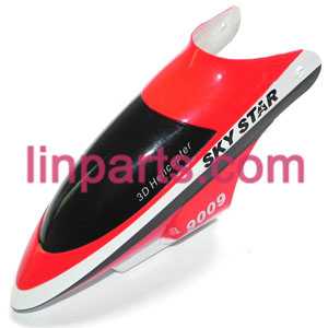 LinParts.com - SKY STAR MODEL Tian Xiang RC Helicopter TX 9009 Spare Parts: Head cover/Canopy