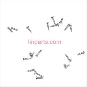 LinParts.com - UDI RC U817 U817A U817C U818A Spare Parts: Screws pack set