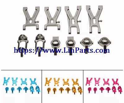 LinParts.com - Wltoys A959-B RC Car Spare Parts: Metal Upgrade rear axle seat
