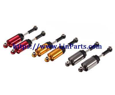 LinParts.com - Wltoys A959-A RC Car Spare Parts: Upgrade Metal Shock Absorbers 2pcs