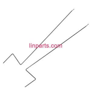 LinParts.com - WLtoys WL F939 Glider Helicopter Spare Parts: aileron rudder steel wire