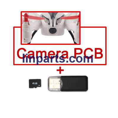 LinParts.com - Wltoys WL Q282 Q282-G Q282-J RC Hexacopter Spare Parts: 720P HD Camera Camera PCB set + TF card