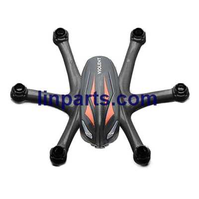 LinParts.com - Wltoys WL Q292 RC Hexacopter Spare Parts: Upper Body Shell Cover [Red + Black]