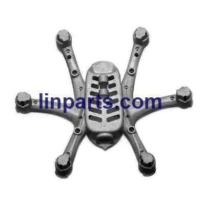 LinParts.com - Wltoys WL Q282 Q282-G Q282-J RC Hexacopter Spare Parts: Lower Body Shell Cover [Black]