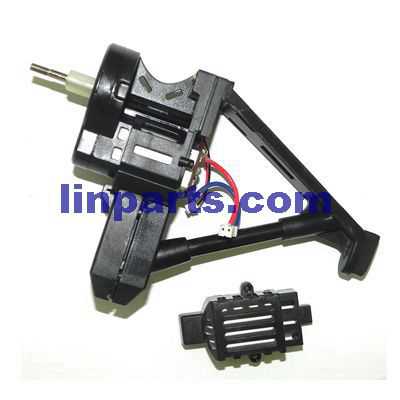 LinParts.com - WLtoys WL Q333 RC Quadcopter Spare Parts: Motor Module[Main motor Red and blue line][LED Red light]