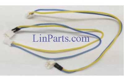 LinParts.com - Wltoys Q373-B Q373-C Q373-E RC Quadcopter Spare Parts: Yellow-blue motor line group