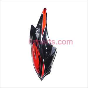 LinParts.com - WLtoys WL S929 Spare Parts: Head cover\Canopy(Red)
