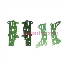 LinParts.com - WLtoys WL S929 Spare Parts: Metal frame(Green)
