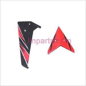 LinParts.com - WLtoys WL S929 Spare Parts: Decorative set(Red)