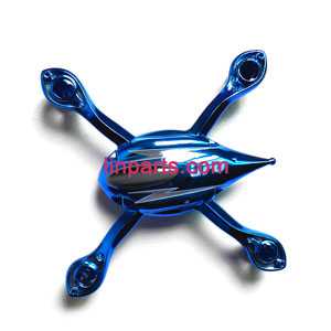 LinParts.com - WLtoys WL V252 Helicopter Spare Parts: Upper Head cover(Blue)