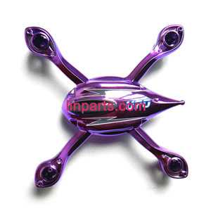 LinParts.com - WLtoys WL V252 Helicopter Spare Parts: Upper Head cover(Purple)
