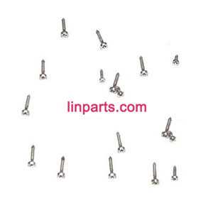 LinParts.com - WLtoys WL V252 Helicopter Spare Parts: screws pack set