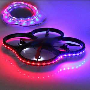 LinParts.com - WLtoys V666 5.8G FPV 6 Axis RC Quadcopter With HD Camera Monitor RTF Spare Parts: Paste the type LED cool lights