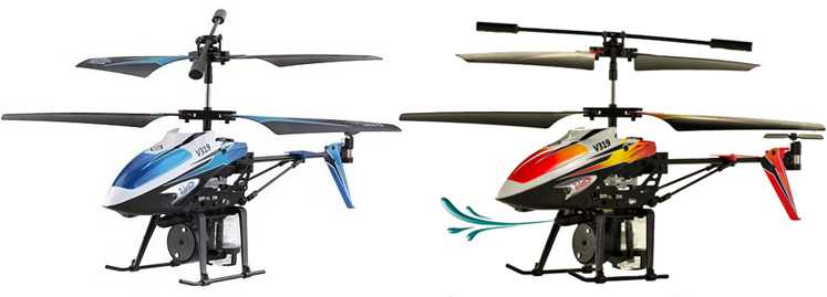 LinParts.com - WLtoys WL V319 RC Helicopter(3.5 Channel Water Spraying Metal RC Helicopter RTF with Built in Gyro)