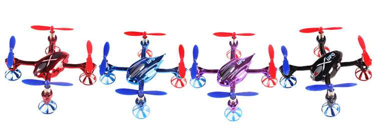 LinParts.com - Wltoys WL V343 Funny 2.4GHz 6 Axis Gyro RC Quadcopter USB Rechargeable 4 Channel Mini UFO Great Gift