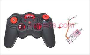 LinParts.com - WLtoys WL V398 Spare Parts: Remote ControlTransmitter+PCBController Equipement