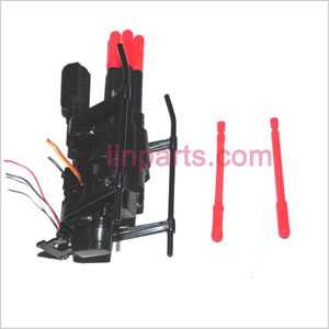 LinParts.com - WLtoys WL V398 Spare Parts: Functional Components + Bullets + Undercarriage\Landing skid + Lower main frame