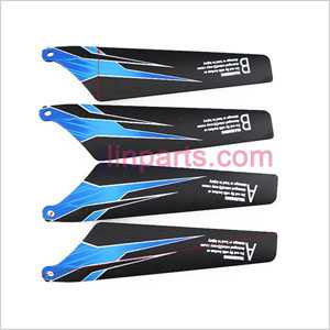 LinParts.com - WLtoys WL V757 Spare Parts: Main blades(Blue)