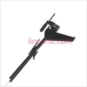 LinParts.com - WLtoys WL V757 Spare Parts: Whole Tail Unit Module(Black)