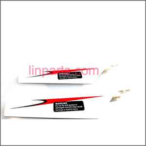 LinParts.com - WLtoys WL V911 V911-1 Spare Parts: Main blades(red)