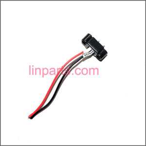 LinParts.com - WLtoys WL V911 V911-1 Spare Parts: Battery wire interface and fixed set(new)