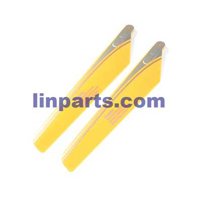 LinParts.com - WLtoys V915 2.4G 4CH Scale Lama RC Helicopter RTF Spare Parts: Main blades propellers (Yellow)