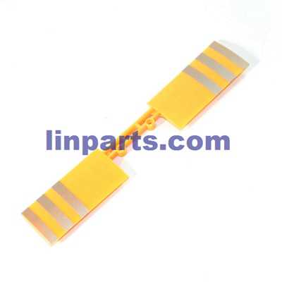 LinParts.com - WLtoys V915 2.4G 4CH Scale Lama RC Helicopter RTF Spare Parts: Tail wing (Yellow)