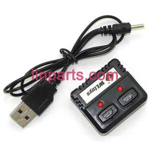 LinParts.com - WLtoys WL V930 Helicopter Spare Parts: USB charger wire + balance charger box
