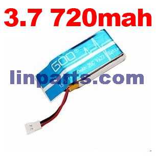 LinParts.com - WLtoys XK K123 RC Helicopter Spare Parts: Battery 3.7V 720mah