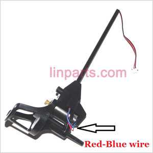 LinParts.com - WLtoys WL V959 V969 V979 V989 V999 Spare Parts: Unit Module (Red Blue wire)