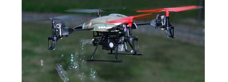 LinParts.com - WLtoys WL V969 RC Helicopter Quad Copter(with Bubble set)