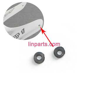 LinParts.com - WLtoys WL V966 Helicopter Spare Parts: small rubber in the hole of the head cover