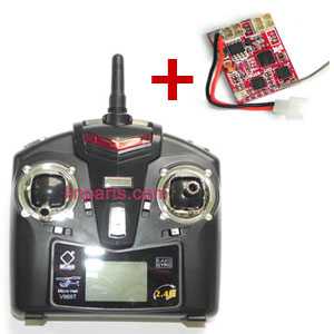 LinParts.com - WLtoys WL V988 Helicopter Spare Parts: Remote ControlTransmitte+PCB