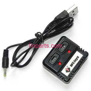 LinParts.com - WLtoys WL V988 Helicopter Spare Parts: USB charger wire + balance charger box