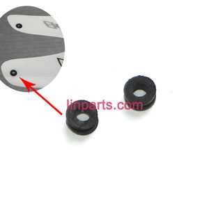 LinParts.com - WLtoys WL V988 Helicopter Spare Parts: small rubber in the hole of the head cover