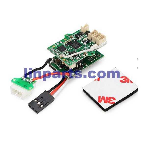 LinParts.com - XK K120 RC Helicopter Spare Parts: Receiver Board PCB